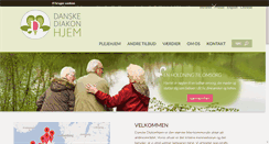 Desktop Screenshot of diakonhjem.dk